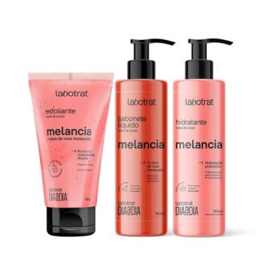 Imagem de Labotrat Melancia Esfoliante 150ml + Sabonete + Hidratante