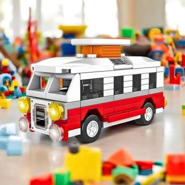 Imagem de Brinquedo Blocos De Construção Food Truck Com 99 Peças