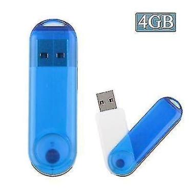 Imagem de Conjuntos de acessórios de computador 4gb usb flash disk azul - HUOGUO