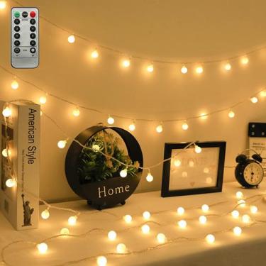 Imagem de String Lights ZIMINGU 6m 40LED Globe Waterproof USB