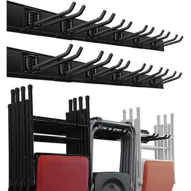 Imagem de Organização de armazenamento de garagem Wall Mount Wallmaster com ganc