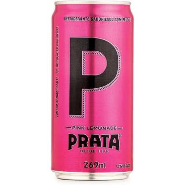 Imagem de Refrigerante prata pink lemonade lata 269ml