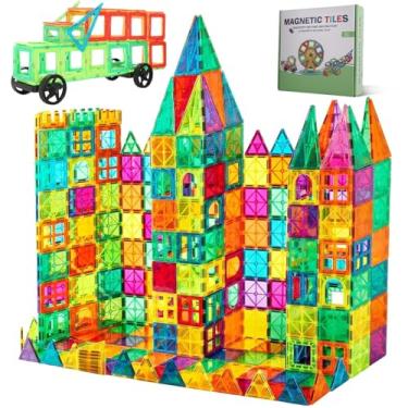 Imagem de Blocos magneticos infantil(168Peças)