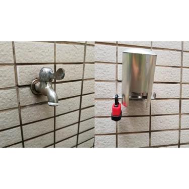 Imagem de Trava de torneira à prova de crianças ao ar livre - Trava de torneira de água antifurto e capa de mangueira, protetor de metal resistente para torneiras de jardim, suprimentos de piscina e acesso para