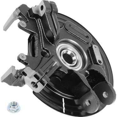 Imagem de 698-013 Junta de direção traseira esquerda e conjunto de cubo de rolamento de roda compatível com Ford Explorer 2002-2005, Explorer Sport 2002-2003, com 5-lug, lado do motorista