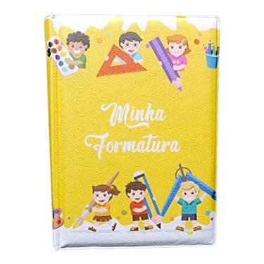 Imagem de Álbum Capa Formatura Infantil Amarelo 40 Fotos 15x21
