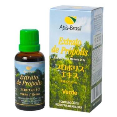Imagem de Extrato de Própolis Verde 21% 30ml - Apis Brasil - Apis-Brasil