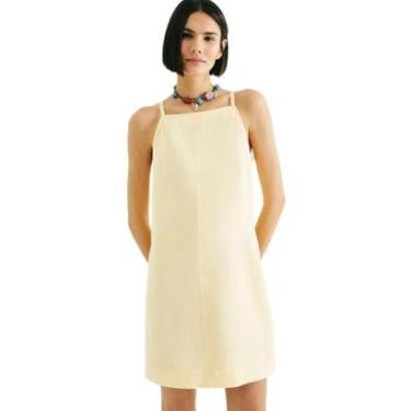 Imagem de Vestido Curto Hering Reto em Peach Touch-Feminino