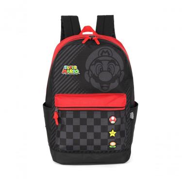 Imagem de Mochila Mario Bros Vermelho - Luxcel