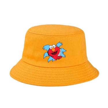Imagem de Chapéu de balde Elmos Anime Casual Beach Fisherman's Sun C - yiweisai