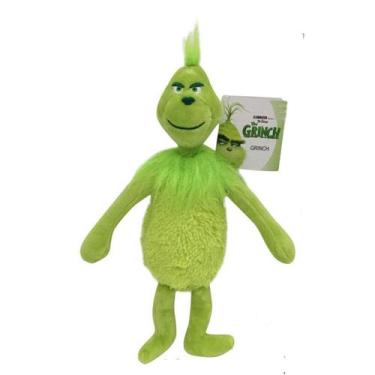 Imagem de Boneca de brinquedo de pelúcia Grinch 32cm para crianças - yiweisai