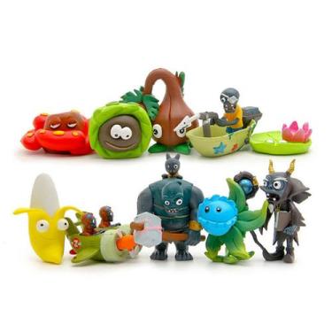 Imagem de Coleção de brinquedos de figuras de anime Plants Zombies, modelo de 10