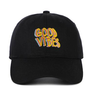 Imagem de Boné de beisebol Goods Vibes Anime para crianças de 56 a 58 cm ajustáv