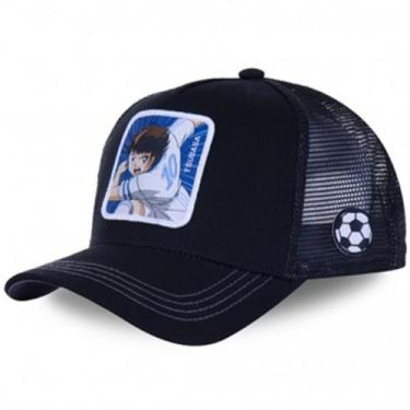 Imagem de Boné de beisebol Captains Tsubasas Anime Snapback Hat Cotton - yiweisa