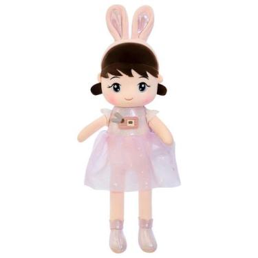 Imagem de Boneca de pelúcia Princesa em vestido Cartoon Girl 45 cm - yiweisai