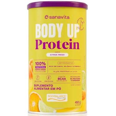 Imagem de Body Up Protein - 100% Hidrolisado - Bodybalance - Citrus Fresh - 450g - Sanavita-Unissex