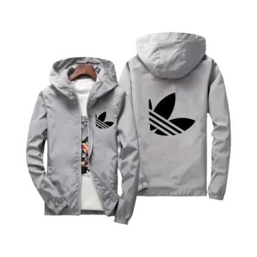 Imagem de Jaqueta Masculina Impermeável E À Prova De Vento Com Capuz 2024 Primav
