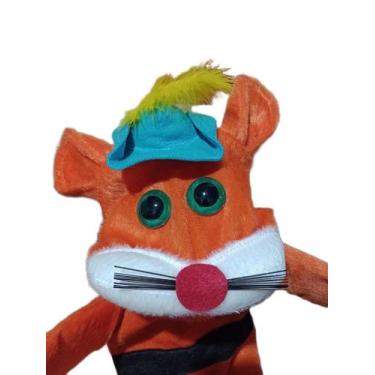 Imagem de Fantoche Gato de Botas, fantoche de mão - Fantoches