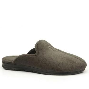 Imagem de Pantufa Masculina Pegada Forrada Suede 166001, 39, Musgo