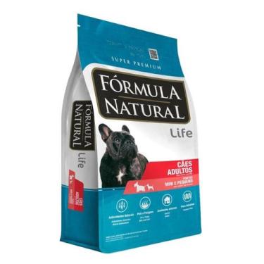 Imagem de Ração Fórmula Natural Life Cães Adultos Raças Pequenas 1 Kg