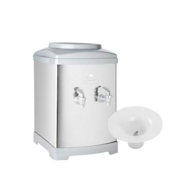 Imagem de Bebedouro de Mesa Furador Galão Refrigerado Aço Inox Karina, Prata, 11