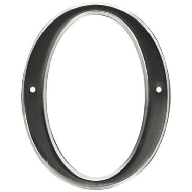 Imagem de Baldwin 90670056# 0 número de casa, níquel acetinado vitalício