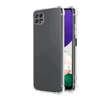 Imagem de Capa Capinha Anti impacto para Samsung Galaxy A22 5G (Tela 6.6) Borda Anti Shock, Numero 1 em proteção (C7COMPANY)