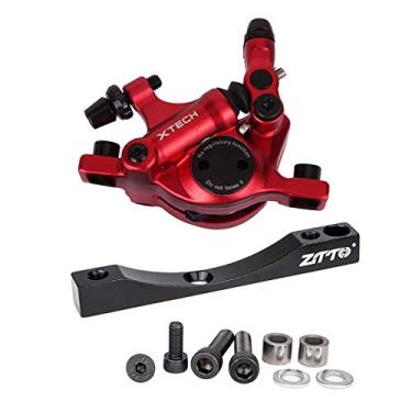 Imagem de Tingpai Compatível com M365/Pro (Disco Não Incluído) Scooter Freio a Disco Hidráulico Pinça T sei Scooter Freio Hidráulico Integ do Linha de Forjamento T ção Ó Freio a Disco Acessório pa Scooter