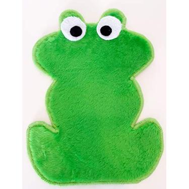 Imagem de Tapete de Pelúcia Infantil Sapo