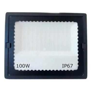 Imagem de Refletor Led Ip67 100W 6500K Luz Branca