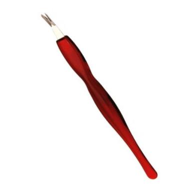 Imagem de Aparador De Cutículas Ponta Em "V" Cabo Anatômico Marco Boni, Vermelho
