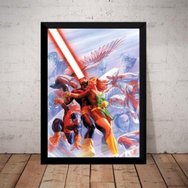 Imagem de Quadro X-men Scott Jean Grey Marvel Hq Arte De Alex Ross - Fanarte