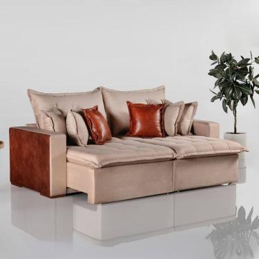 Imagem de Sofá Retrátil 2 Lugares 200cm Siena