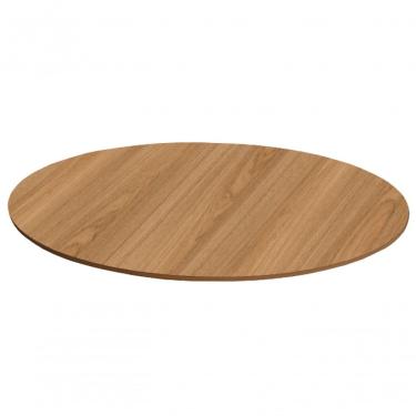Imagem de Tampo Em Mdf Redondo 110cm - Freijó Marrom