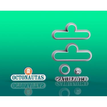 Imagem de Cortador Octonautas - Logo Modular Tamanho 5 Cm