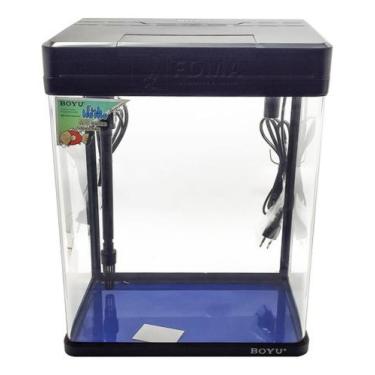 Imagem de Aquário Curvo Boyu Ms-420 31l Preto, 110V
