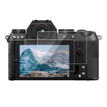 Imagem de kinokoo Protetor de tela para câmera Fujifilm X-S20 Fuji XS20 - Filme PET macio HD de alta definição Fuji XS20 - Filme de proteção de tela Fuji X-S20 - Sem bolhas/anti-riscos (pacote com 2)