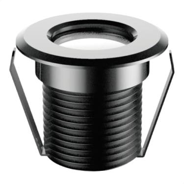 Imagem de Balizador Solo LED 1W Brilia - Embutir - Redondo Branco Quente 3000K IP67 Alumínio Bivo...