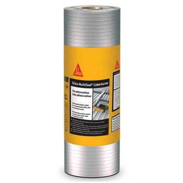 Imagem de Fita Adesiva Aluminizada Multiseal 50Cm X 10M Sika