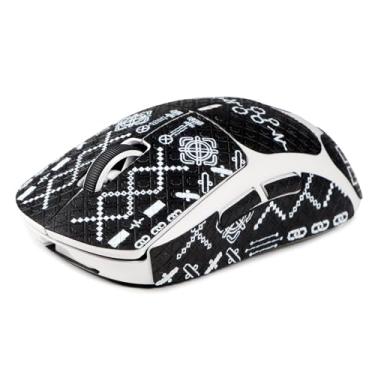 Imagem de immoenuc Fita adesiva para mouse Logitech G PRO X Superlight Mouse antiderrapante, autoadesiva, pré-corte, resistente ao suor, acessórios para ratos de jogo