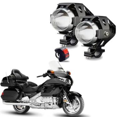 Imagem de Kit Led Farol Milha Moto Honda GL 1800 1993 a 2012 U5 - Series U