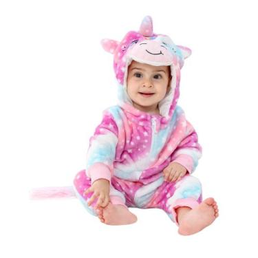 Imagem de Macacão Michley unissex para bebês e meninas com capuz no inverno de 2