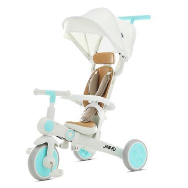 Imagem de Triciclo JMMD Baby 7 em 1 multifuncional com alça para pais