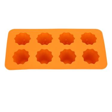 Imagem de Zerodis Molde de Chocolate Fantasma 3D Halloween, Bandeja de Doces de Silicone Antiaderente Com 8 Cavidades para Assar Cubos de Gelo