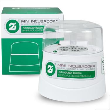 Imagem de Mini Incubadora Teste Biológico Autoclave Odontológica - Automática Bivolt Para Teste Químico Biológico Uso Odontológico e Clínico.