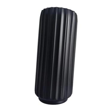 Imagem de IEUDNS Vaso de chão alto, vaso de flores para grama, peça central moderna para decoração de casa, para escritório, amigos, mesa de jantar, estante, 30cm X 12cm X 12cm