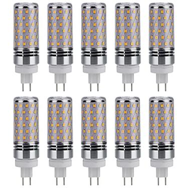 Imagem de Lâmpada LED G8.5 de 10 W de milho de 1200LM de brilho em vez de lâmpada de haleto de metal de 100W (branco natural)