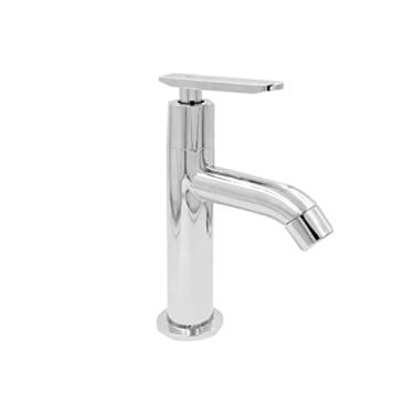 Imagem de Torneira Lavatorio Alta Pratica Abs Cromado Slim 1/4 Volta