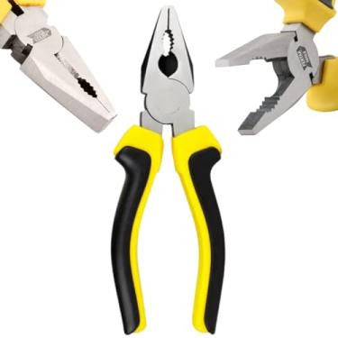 Imagem de Alicate Universal 8" Reforçado Profissional Cabo Emborrachado | Fertak