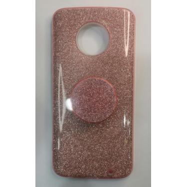 Imagem de Capinha Capa Compatível motolora moto g6 plus Glitter Brilho - sem, pi